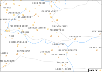 map of Douar Chaïbia